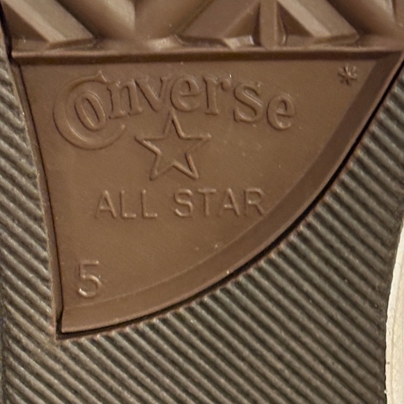 Converse Women's Orange High-Top Sneakers - Picture 10 of 10